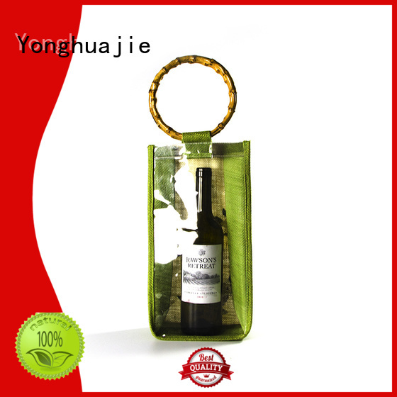 Custom coffee jute sack                                                                                                                                                                                               jute shopping bag wine Yonghuajie