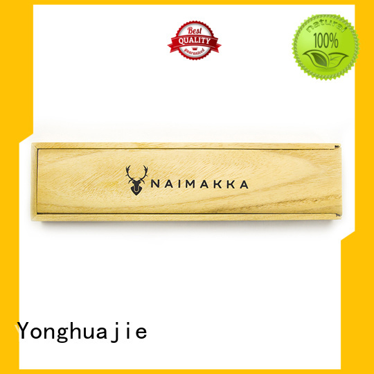 Yonghuajie pen lid wooden box online for wholesale for display