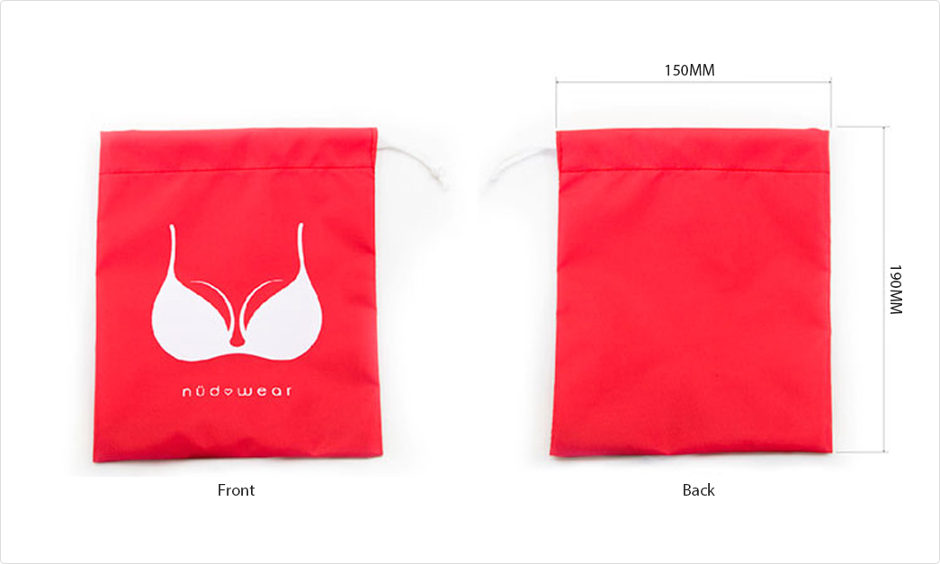 silk travel nylon mesh bag drawstring plain Yonghuajie Brand