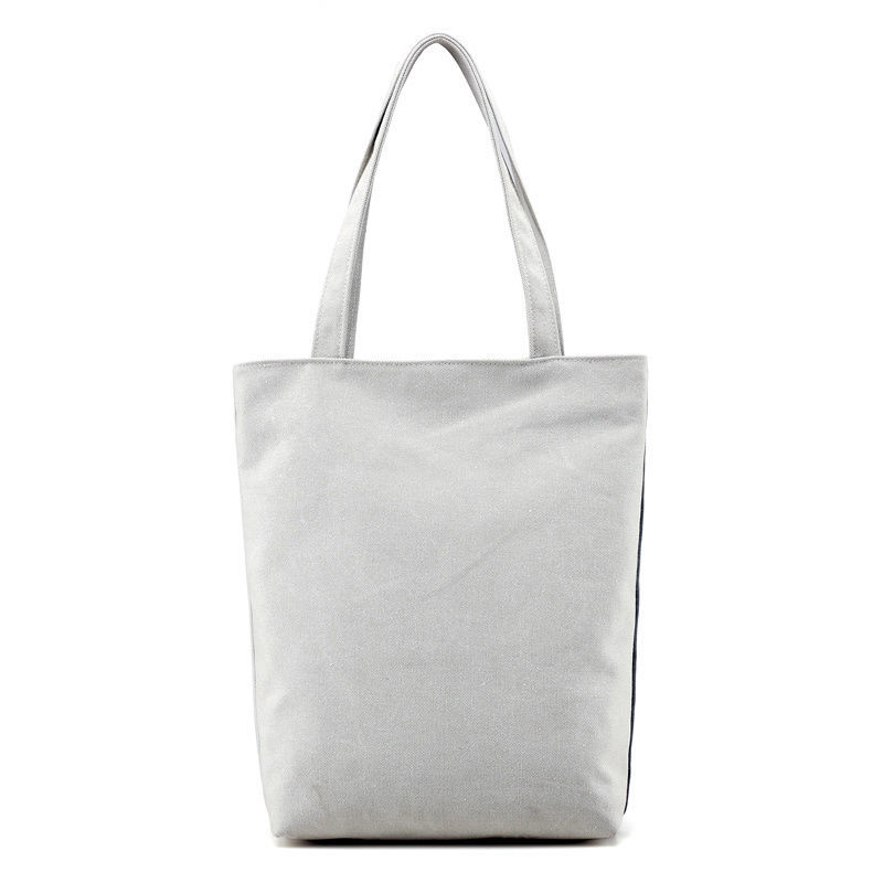 Two Colors Durable Cotton Wholesale Canvas Bags