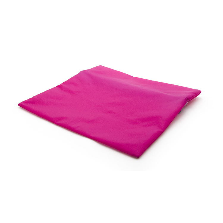 Blank Pink waterproof Laminated nylon zipper bag document travel clothing organizer bag