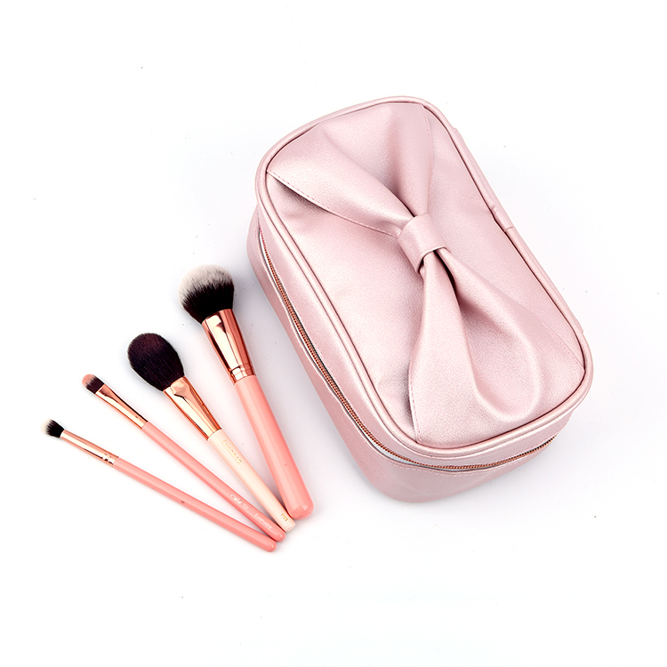 Promotional Bow-Knot Design Beauty Makeup Travel Cosmetic Bag