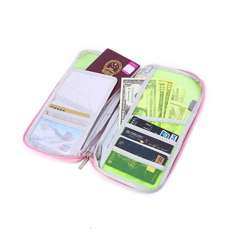 Cash card passport travel wallet family sublimation personalized passport holder