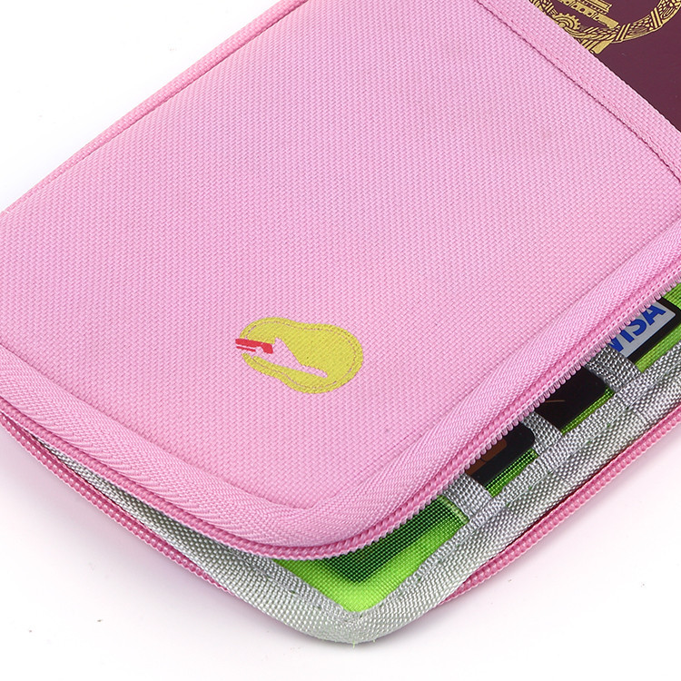 Cash card passport travel wallet family sublimation personalized passport holder