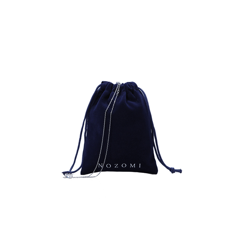 Small velvet pouch jewelry drawstring bag