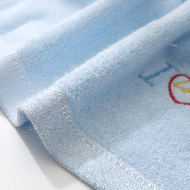 Custom Embroidery Logo Ladies Thick Cotton Bamboo Fiber Wearable Long Bath Towel