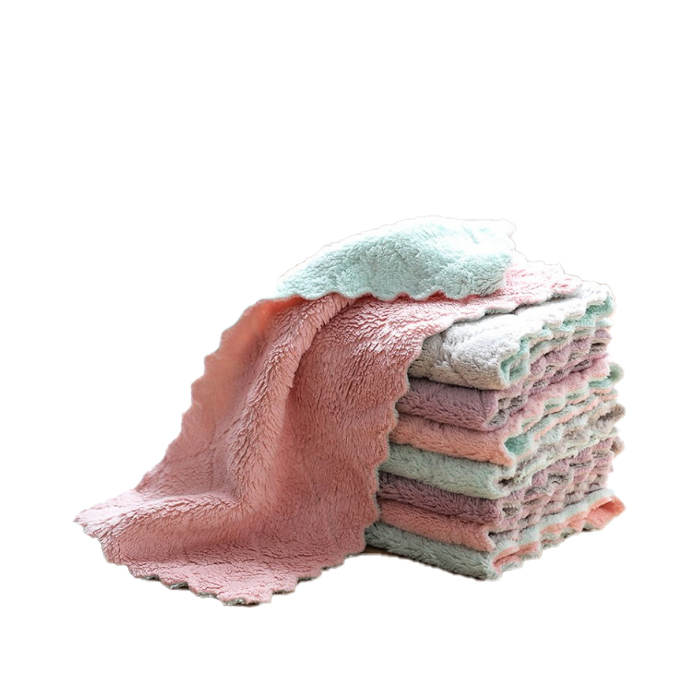 Various Color Eco Friendly Kitchen Dish Cleaning Towels