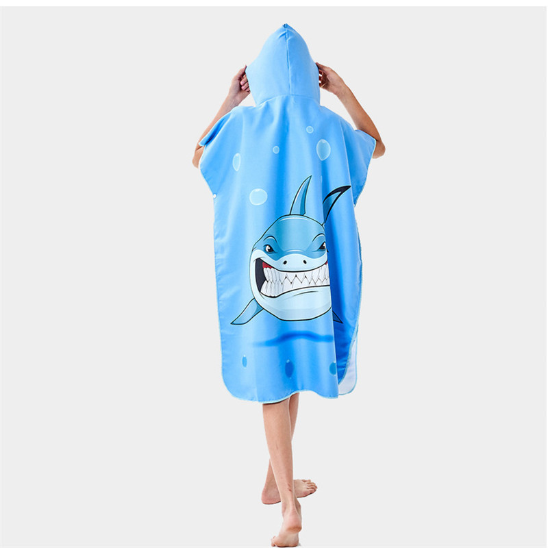 Quick Drying Swimming Towel Beach Seaside Bathrobe