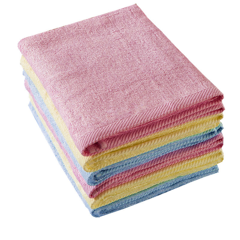 Strong water absorption durable reusable bamboo microfiber towel hotel gift towel