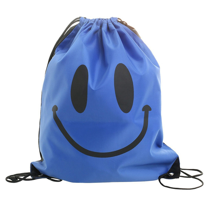 Custom sport cloth backpack packing toys gift drawstring bag printed logo
