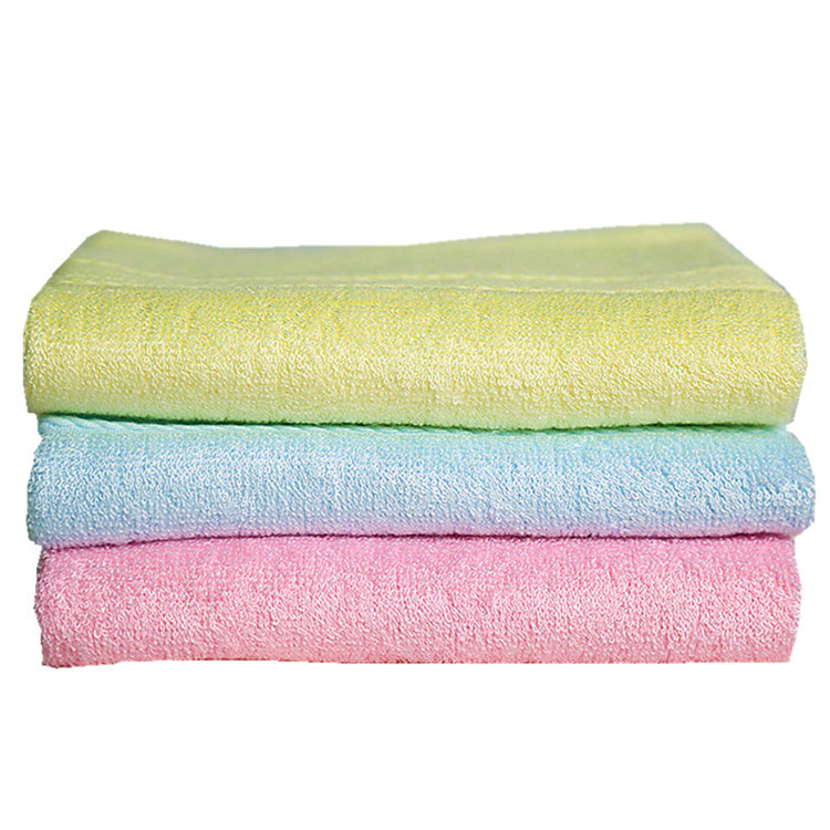 Skin Friendly Super Soft Bamboo Fiber Baby Kids Bath Towel