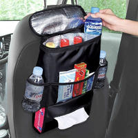 Car Seat Back Organizer Cooler Set bag