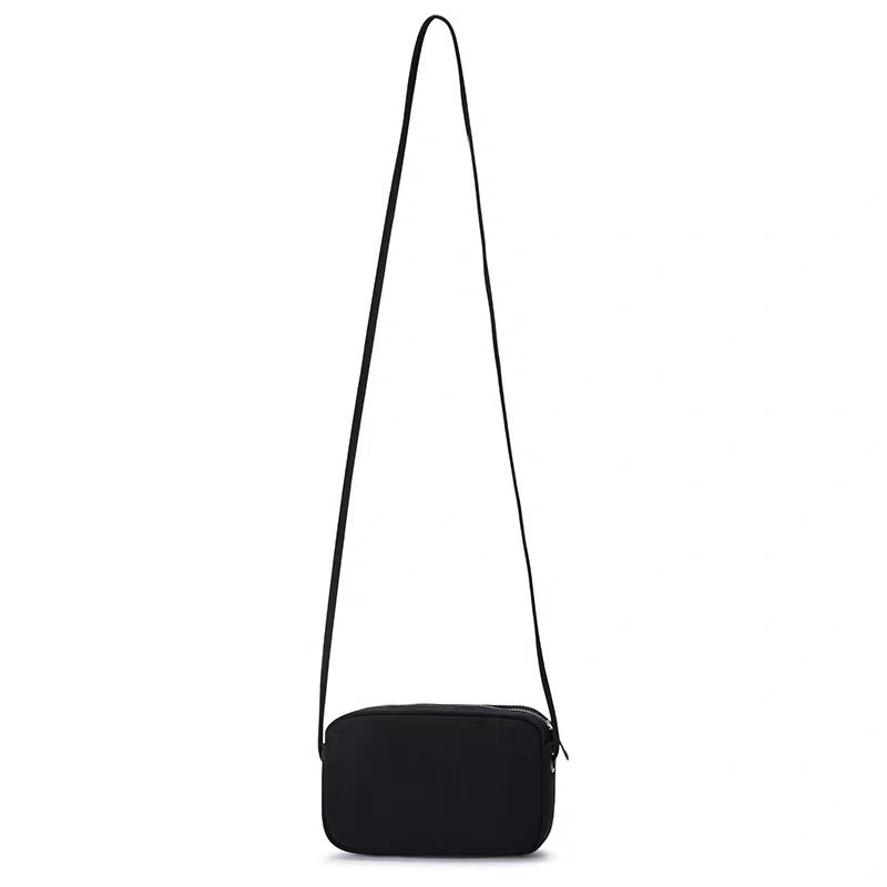 Custom Small Plain Canvas Crossbody Bag with Zipper Wholesale