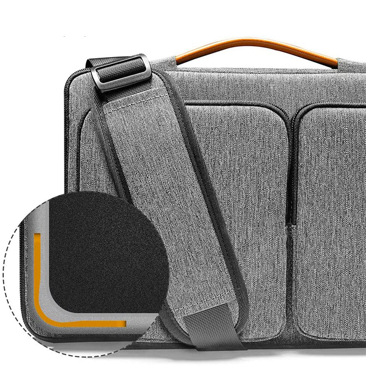 Custom polyester crossbody bag men computer bag