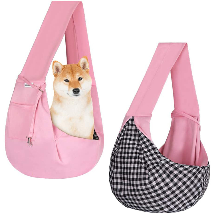 Wholesale custom animals outdoor travel dog carrier sling bag portable shoulder carrier pet bags
