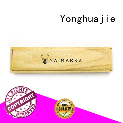 Yonghuajie on-sale custom wooden boxes slider for gift