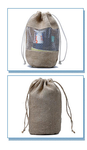 Yonghuajie bamboo handle jute tote bag free sample for storage-2