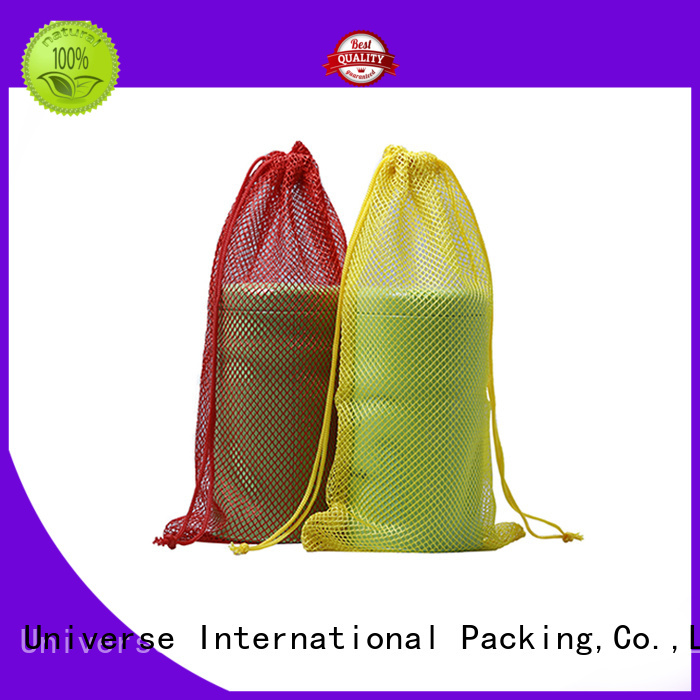 Yonghuajie high quality mesh drawstring bags for sale for gift